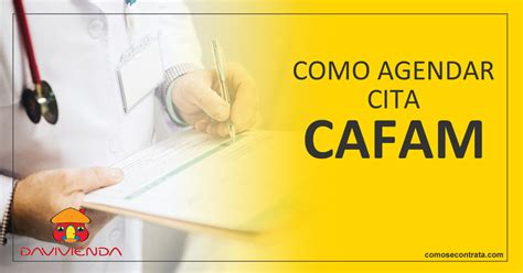 pagina de cafam para sacar citas|Novedades para agendar tus citas médicas Cafam